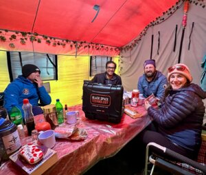 Rapid-EPR used at base camp to assess and monitor health of the HAC and Nepalese Sherpas